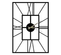 WELL HOME MOBILIARIO & DECORACIÓN Decorative Metal Square Wall Clock with Basic Style