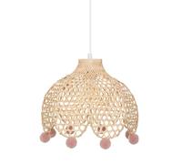 Well Home MOBILIARIO & DECORACIÓN Flared Bamboo Pendant Lamp, Diameter 28 cm