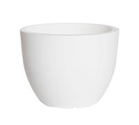 WELL HOME MOBILIARIO & DECORACIÓN Flower pot model Ordesa Ø30x34 white, Polyethylene (PE), Ø30