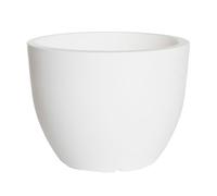 WELL HOME MOBILIARIO & DECORACIÓN Flower pot model Ordesa Ø50x37 white, Polyethylene (PE)