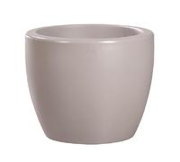 WELL HOME MOBILIARIO & DECORACIÓN Flower pot model Ordesa diameter 30 x 34 cm, cement, Polyethylene (PE)