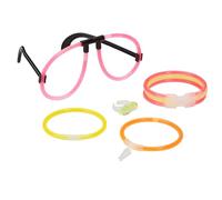 WELL HOME MOBILIARIO & DECORACIÓN Glow in the Dark Mega Fiesta Pack - 42 Pieces for Night Events