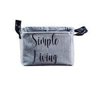 WELL HOME MOBILIARIO & DECORACIÓN Grey Handles Organizer Basket
