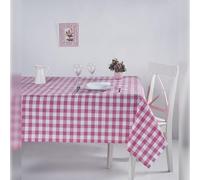 WELL HOME MOBILIARIO & DECORACIÓN Red Check Tablecloth 160 x 160 cm