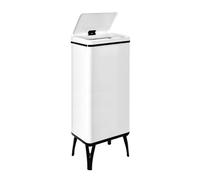 WELL HOME MOBILIARIO & DECORACIÓN Smart Trash Can with Automatic Open or Manual Contact 60L 35.5 x 26 x 95.5 cm White