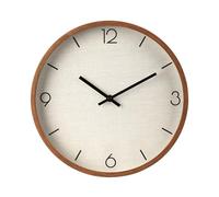 WELL HOME MOBILIARIO & DECORACIÓN Wall Clock, Beige, 30x30x4,5 cm