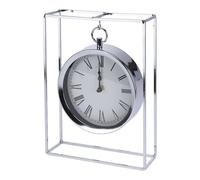 WELL HOME MOBILIARIO & DECORACIÓN Well Home Hanging Model Watch in Silver Metal 18.8x5.8x25cm, 18,8x5,8x25
