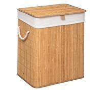 WELL HOME Natural Bamboo Laundry Basket