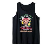 Well If It Isn't Little-Miss I'm Never Drinking Again Adult Tank Top