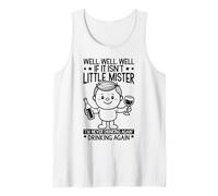 Well If It Isn't Mister I'm Never Drinking Again Funny Tank Top