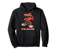 Well if the shoe fish, wear it Shoe Fish Cursed Y2K Pullover Hoodie