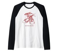 Well if The Shoe Fish, wear it Shoe Fish Cursed Y2K Raglan Baseball Tee