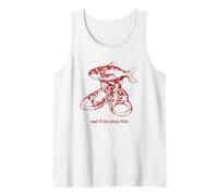 Well if The Shoe Fish, wear it Shoe Fish Cursed Y2K Tank Top