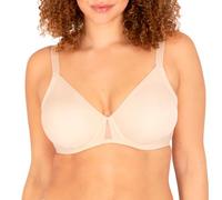 Well - Invisible Underwired Bra - Perfect Support, Natural Shape, Lining, Flat Finish - Interlocking Shape - Discreet and Elegant, Nude, 40C