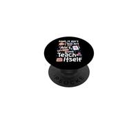 Well It Ain't This Art Ain't Gonna Teach Itself Funny PopSockets Adhesive PopGrip