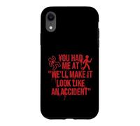 We'll Make It Look Like An Accident - Murder Shows Forensics Case for iPhone XR