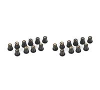 Well Nuts,10Pcs M5 Rubber Well Nuts 5mm/0.2in Metric Motorcycles Windshield Bolts Wellnut