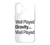 Well Played Gravity 1 Me 0 Funny Get Well Soon Recovery Case for iPhone 17