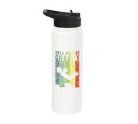 Well Played Gravity Accident Injury Broken Bones Recovery Stainless Steel Insulated Water Bottle
