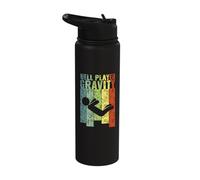 Well Played Gravity Accident Injury Broken Bones Recovery Stainless Steel Insulated Water Bottle