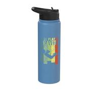 Well Played Gravity Accident Injury Broken Bones Recovery Stainless Steel Insulated Water Bottle