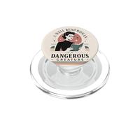 Well Read Woman Book Lover Feminist Reader Bibliophile PopSockets PopGrip for MagSafe