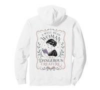 Well Read Woman Book Lover Reading Woman Bibliophile Pullover Hoodie