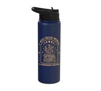 Well Read Woman is A Dangerous Creature Banned Book Lover Stainless Steel Insulated Water Bottle