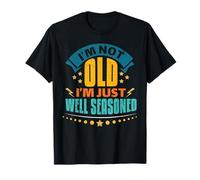 Well Seasoned Funny Grandparents Day Humor Retirement T-Shirt