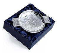 "We'll tak a cup o kindness yet, For auld lang syne" Pewter Quaich Size 3.5" - Burns Supper