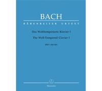 Well-Tempered Clavier I:48 Preludes and Fugues BWV 846-869 for Keyboard (Piano)