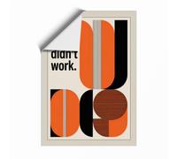 Well That Didn't Work Typography Unframed Wall Art Print A1 (84.1×59.4cm), Wall Decor for Living Room, Bedroom, Office & Home, Art Gift