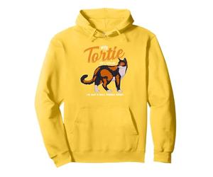 Well-Trained Owner Tortoiseshell Tortie Cat Pullover Hoodie