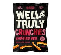Well&Truly Crunchies Bangin BBQ 30g [Pack of 10]