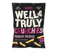 Well&Truly Crunchies Punchy Pickle 30g [Pack of 10]