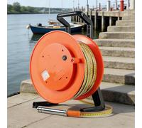 Well Water Depth Gauge - Professional Sounding Line Kit with Carrying Case, Essential for Groundwater Survey and Well Maintenance