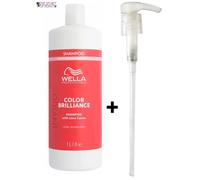 Wella Brilliance INVIGO Shampoo Fine Normal Hair 1000ml + Pump