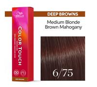 Wella Color Touch 60ml 6/75 Dark Brunette Mahogany Blonde