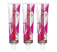Wella Colour Touch Deep Browns 6/71 Pack of 3 60 ml