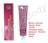 Wella Colour Touch Plus 33/06 Intense Dark Natural Violet Brown 60ml