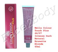 Wella Colour Touch Plus 66/07 Intense Dark Natural Brunette Blonde 60ml