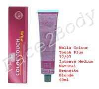 Wella Colour Touch Plus 77/07 Intense Medium Natural Brunette Blonde 60ml