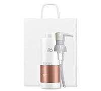 Wella Fusion Intense Repair Shampoo 1000ml with Pump and Gift Bag