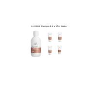 Wella Fusion Intense Repair Shampoo 100ml & 4 x 30ml Masks. Travel set