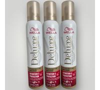 Wella Hair Mousse Style & Restore Strong Hold 24 Hour Hair Mousse 200ml X3