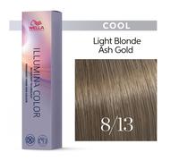 Wella Illumina PROFESSIONAL Hair Colour Permanent Hair Dye 8/13