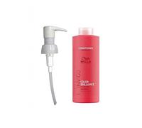 Wella Invigo Brilliance Conditioner For Fine Coloured Hair 1000Ml With Pump Dispenser