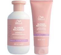 Wella INVIGO Recharge Cool Blonde Color Refreshing Shampoo 250ml and Conditioner 200ml