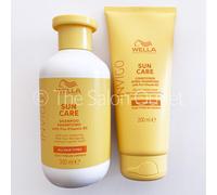 WELLA Invigo Sun Care Cleansing Shampoo 300ml & Repair Conditioner 200ml Duo
