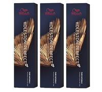 Wella Koleston Perfect ME+ 6 / 73 Dark Blonde, Brown Gold, 60 ml, Set of 3